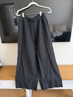 H&M Black Wide Leg Pants